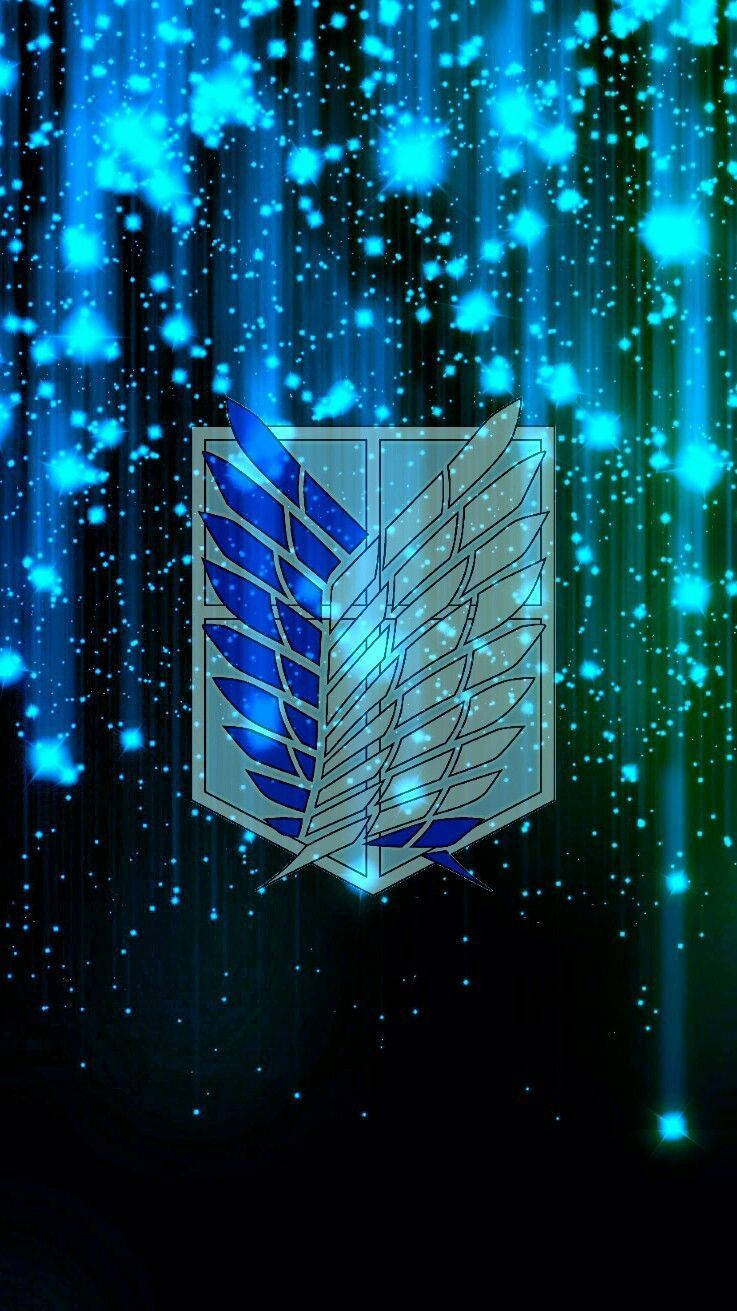 โลโก้ Attack on Titan โปร่งแสง วอลเปเปอร์