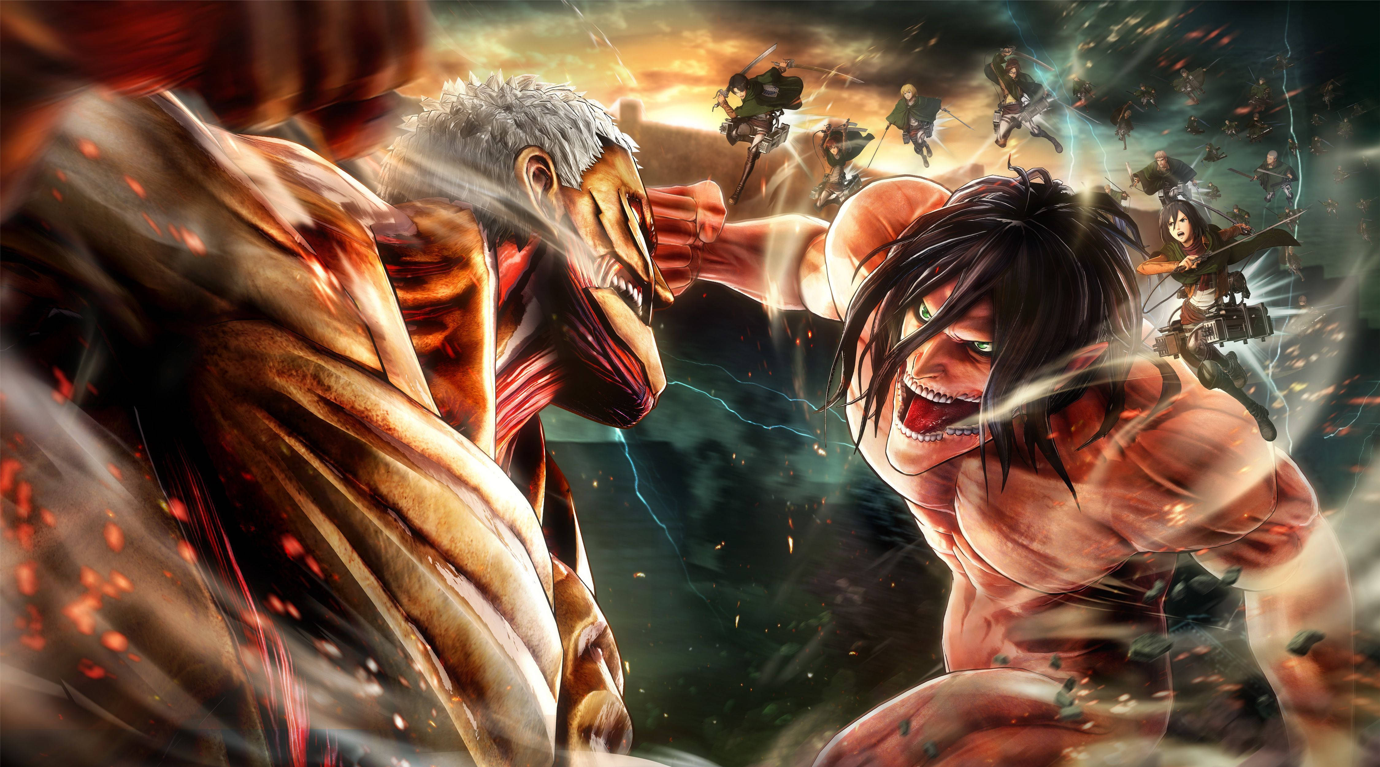 Attack On Titan ภาค 4 ไททันปะทะไททัน วอลเปเปอร์