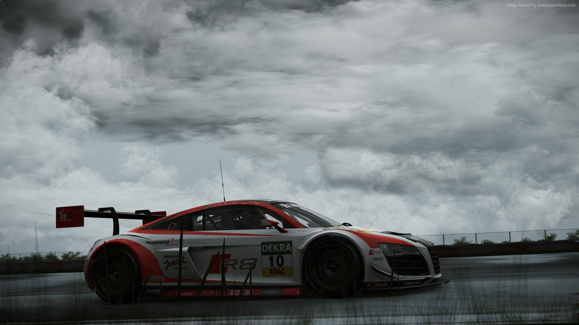 Audi R8 LMS GT3 จาก Project Cars วอลเปเปอร์
