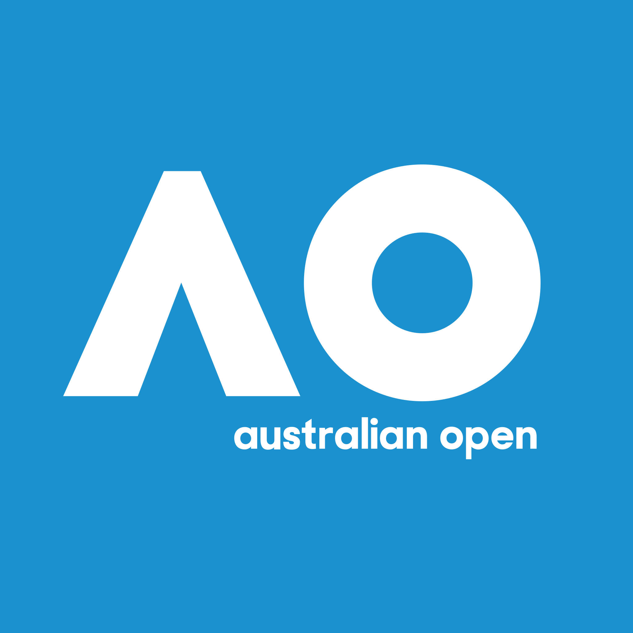 โลโก้ Australian Open มินิมอล วอลเปเปอร์