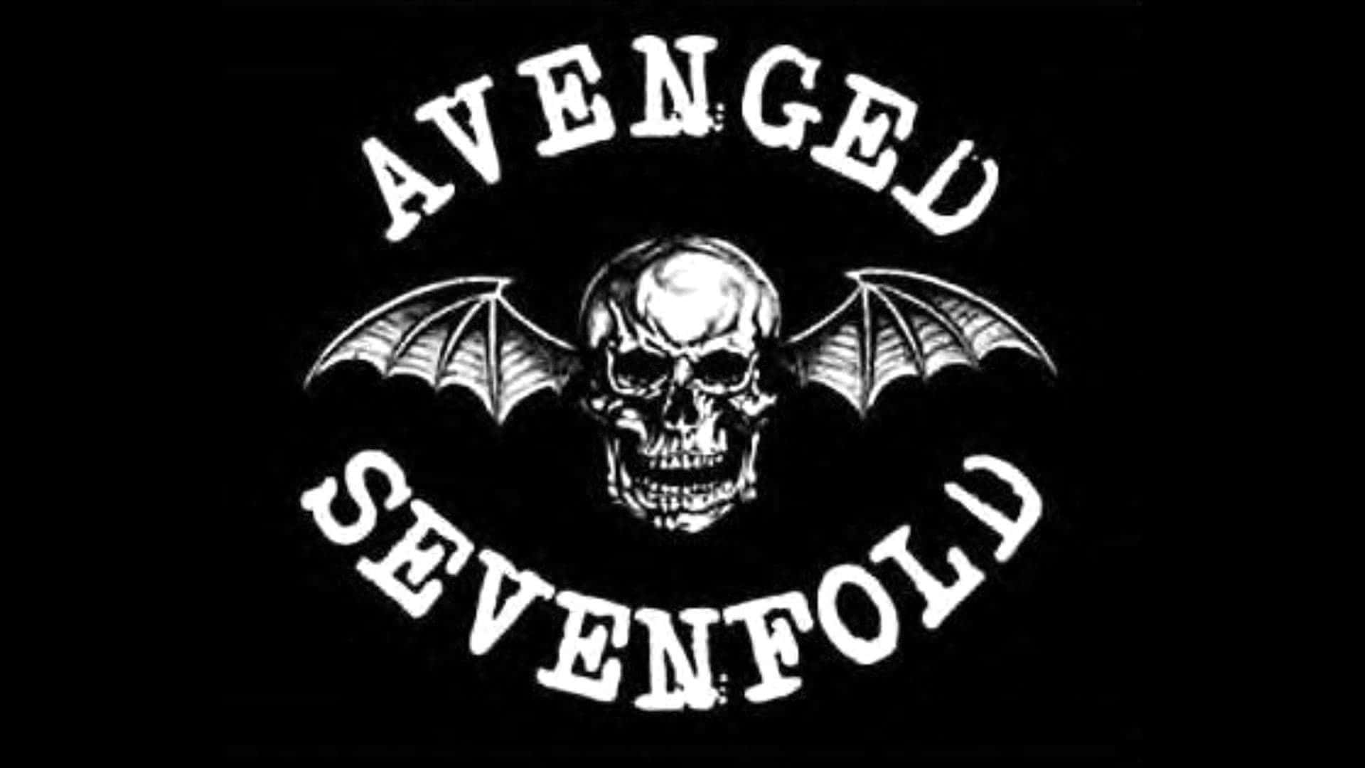 Avenged Sevenfold พร้อมกะโหลกบิน วอลเปเปอร์