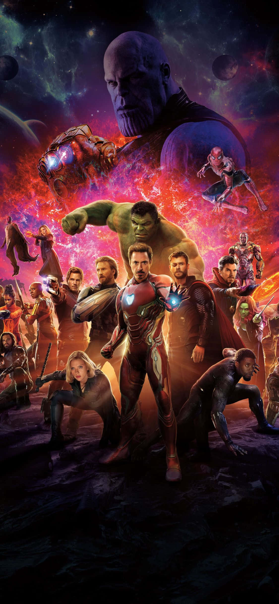 “รวมเหล่า Avengers กับ iPhone Xs จาก Apple” วอลเปเปอร์