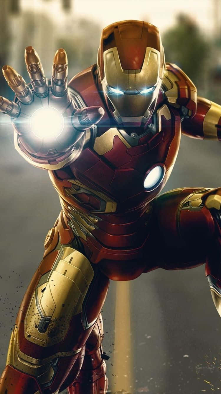 Avengers Iron Man มือยิงลำแสง วอลเปเปอร์