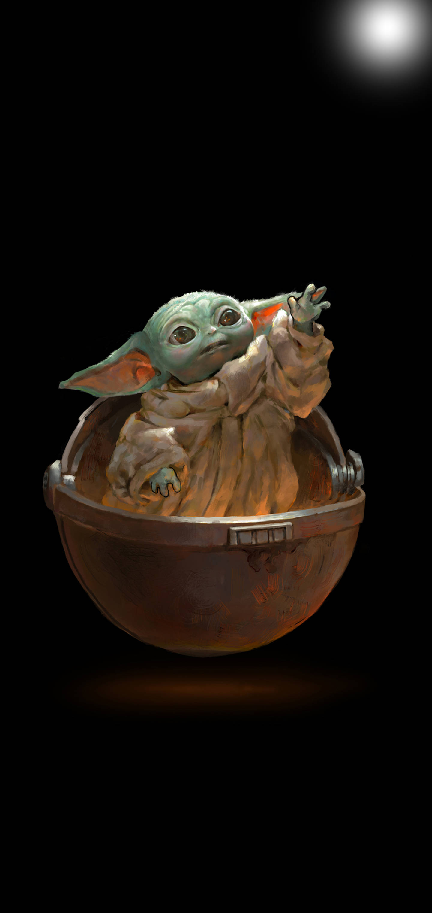 Baby Yoda is Here! วอลเปเปอร์