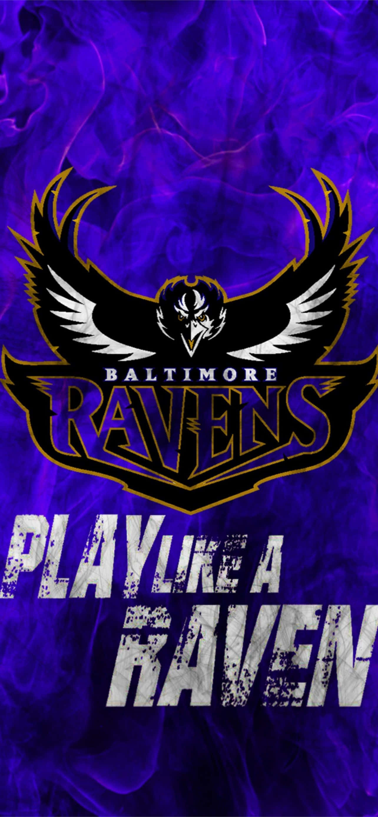 โลโก้อย่างเป็นทางการของ Baltimore Ravens แสดงถึงประวัติศาสตร์และประเพณีอันยาวนานของความเป็นเลิศในฟุตบอล วอลเปเปอร์