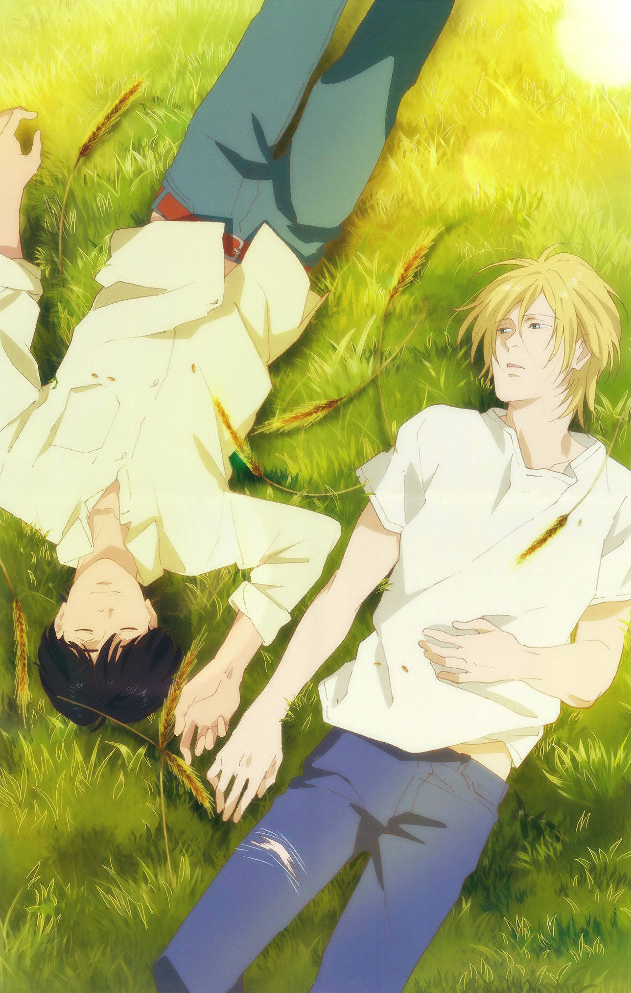 Banana Fish Ash Eiji Peace วอลเปเปอร์