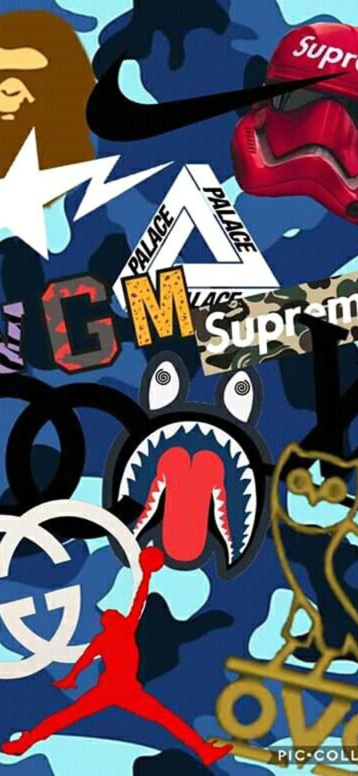 โชว์สไตล์ส่วนตัวของคุณด้วยสกิน Bape สำหรับ iPhone 6 วอลเปเปอร์