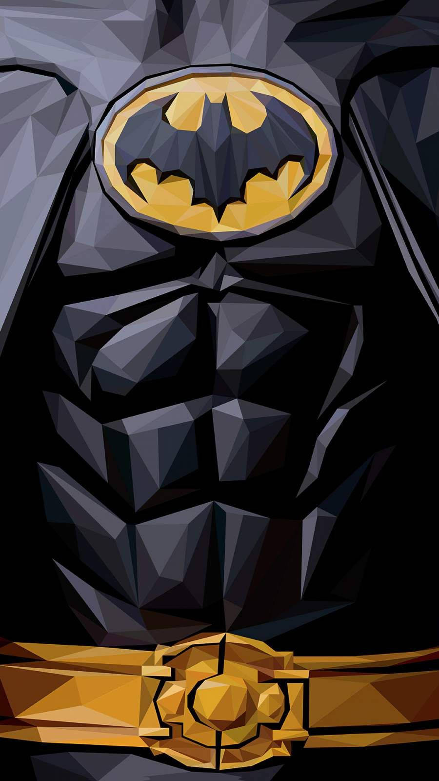 Batman Abs iPhone 12 วอลเปเปอร์