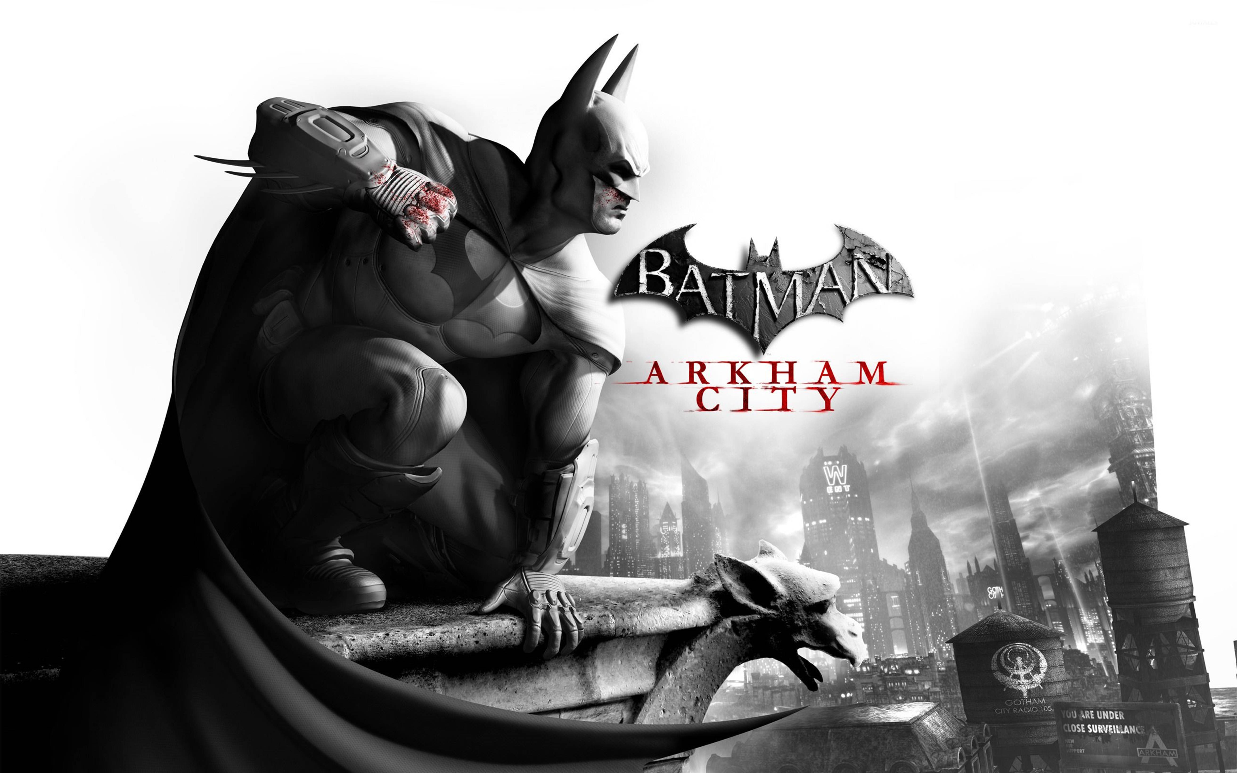 โปสเตอร์ Batman Arkham City 4K วอลเปเปอร์