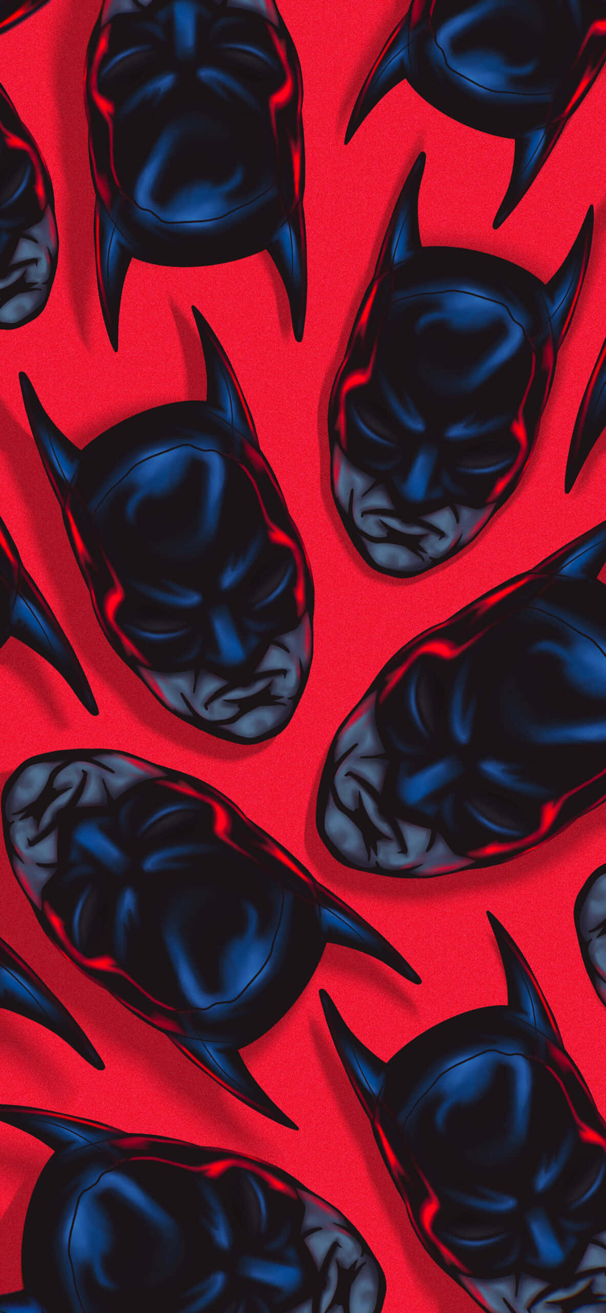 โลโก้ Batman สีแดง - แสดงความรักของคุณต่อผู้ปกป้องก็อแธม วอลเปเปอร์