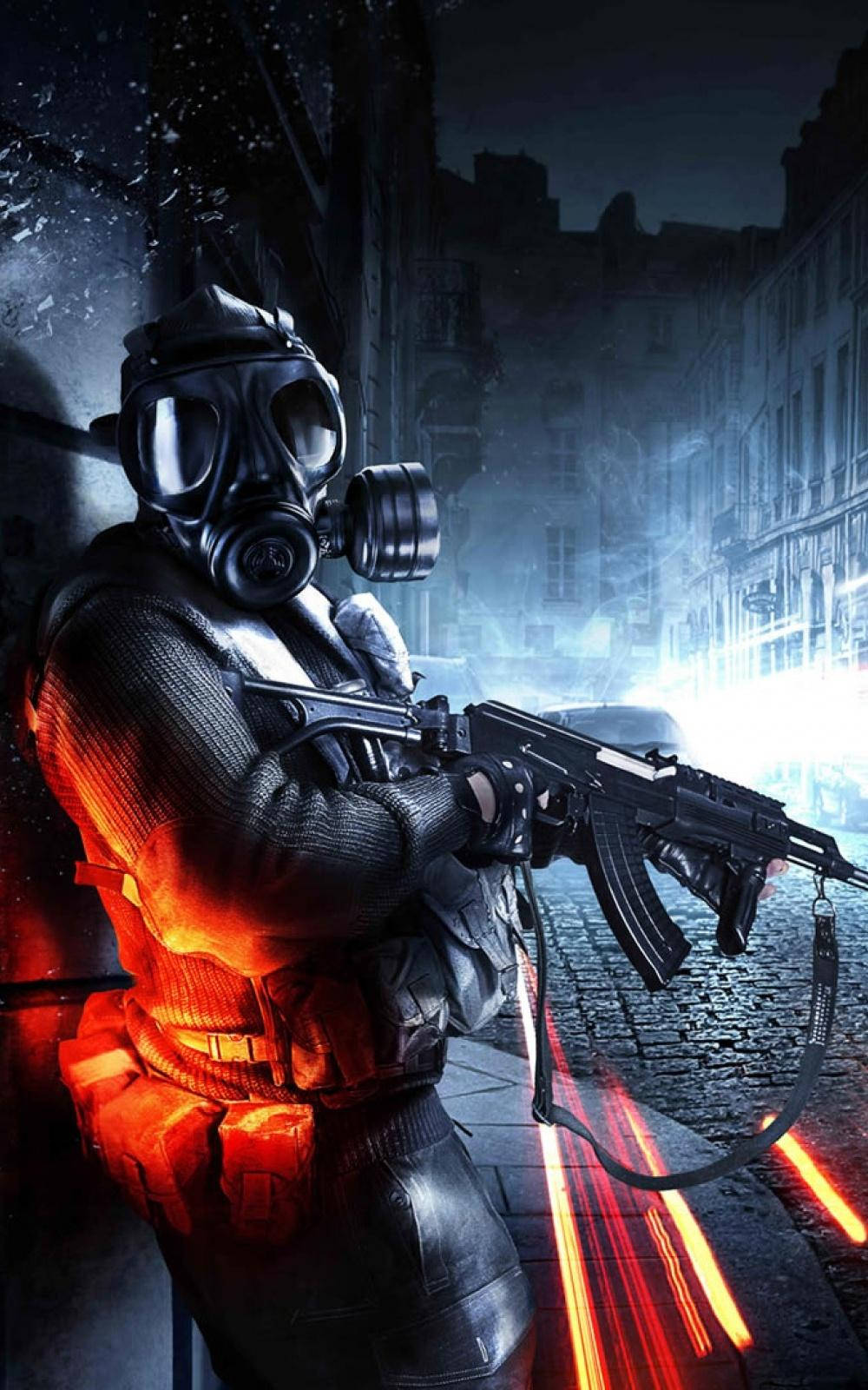 ทหารสวมหน้ากาก Battlefield 4 โทรศัพท์ วอลเปเปอร์