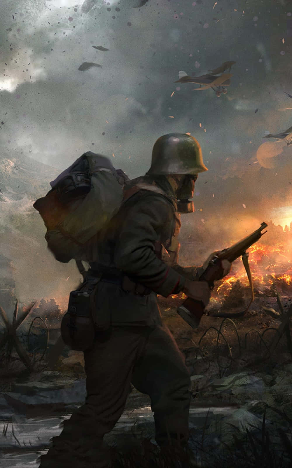 สัมผัสการต่อสู้ในมิติใหม่ด้วย Battlefield Phone วอลเปเปอร์