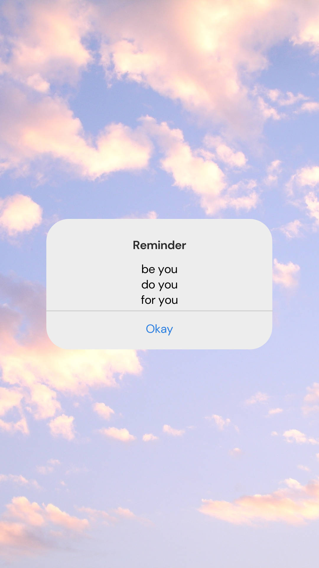 Be You คำคมคิดบวกน่ารัก วอลเปเปอร์