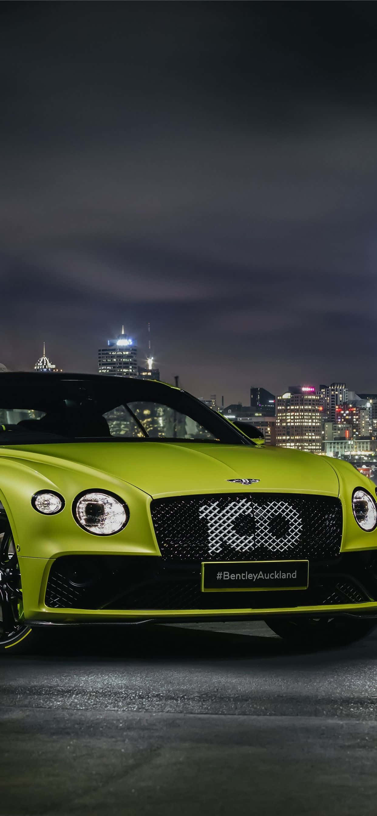 สไตล์คลาสสิกของ Bentley ผสานเทคโนโลยีสมัยใหม่ของ iPhone Xs Max วอลเปเปอร์