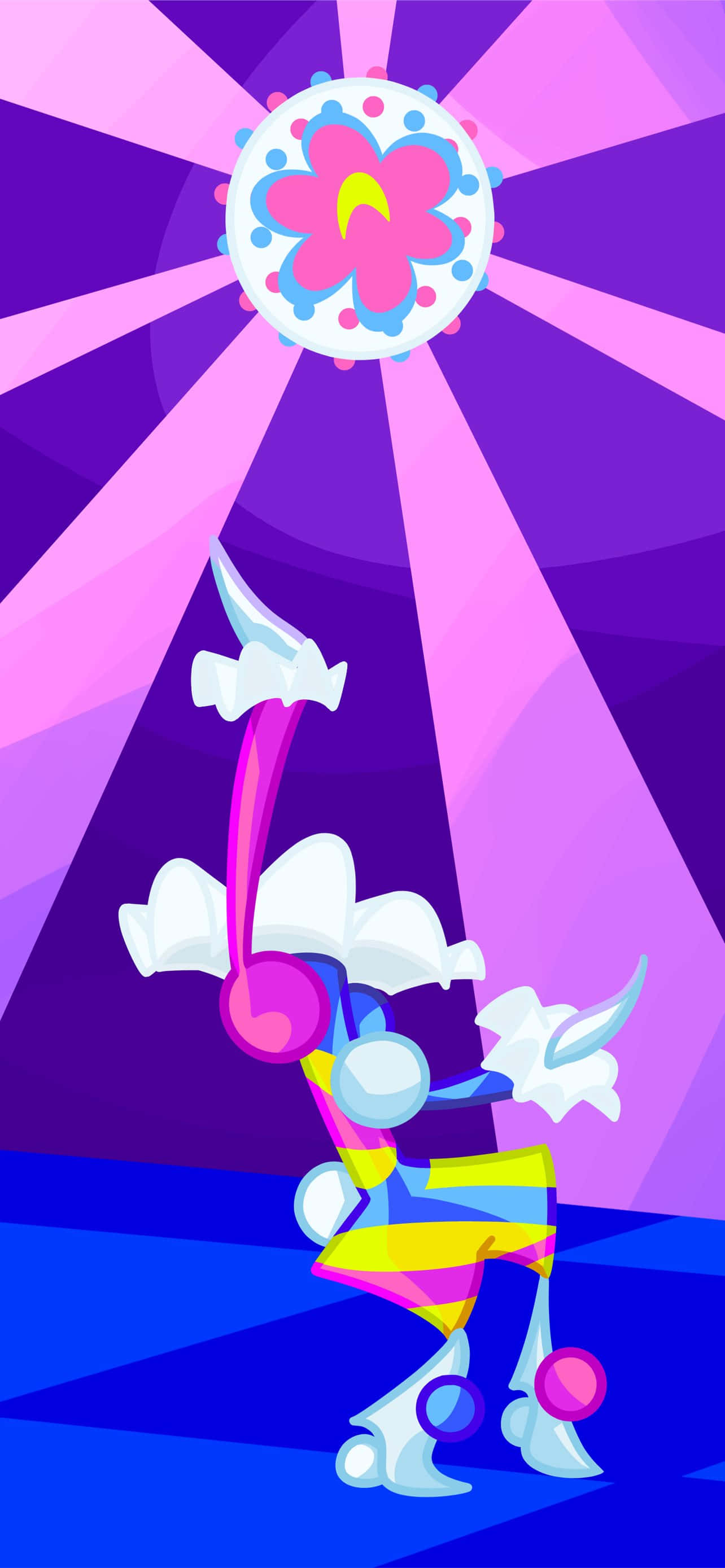 Blacephalon ขว้างหัวขึ้นไปในอากาศ วอลเปเปอร์