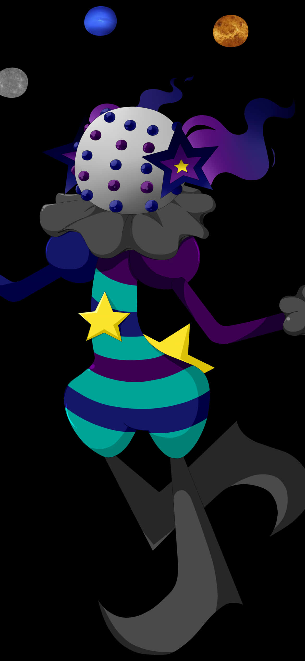 Blacephalon สีเข้ม วอลเปเปอร์