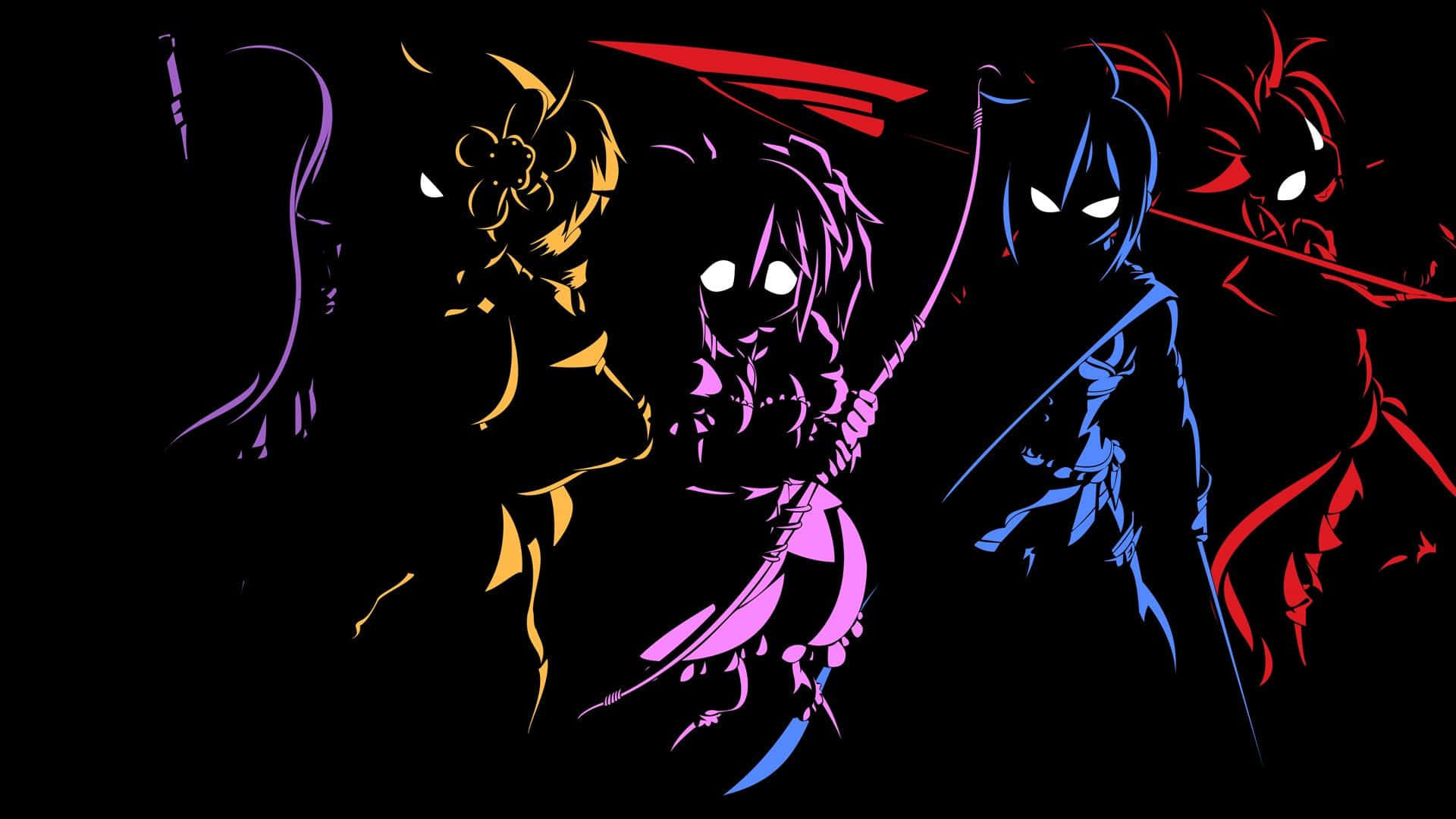 ค้นพบจักรวาลของ Black Anime วอลเปเปอร์