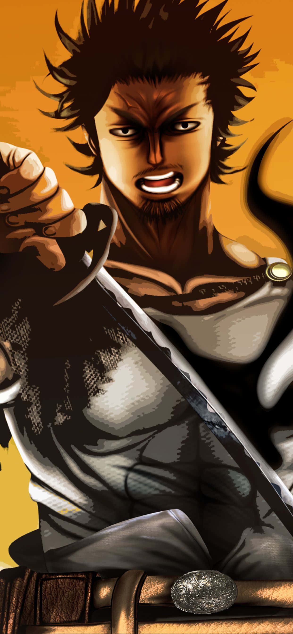 Black Clover Yami iPhone วอลเปเปอร์