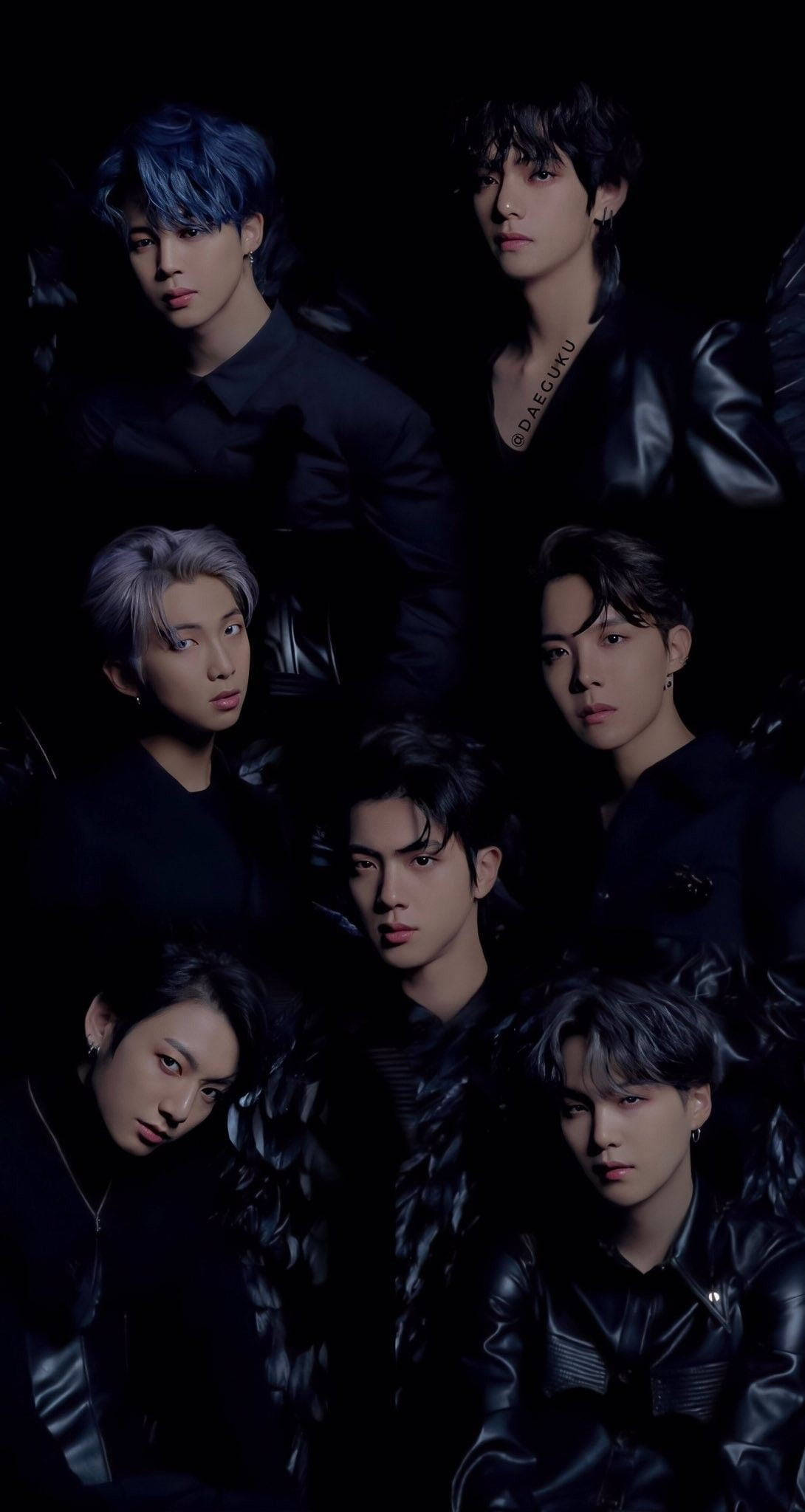 Black Swan BTS แนวดำสวยงาม วอลเปเปอร์