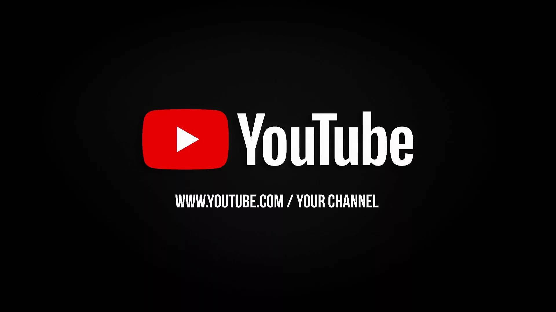 Black YouTube Your Channel วอลเปเปอร์