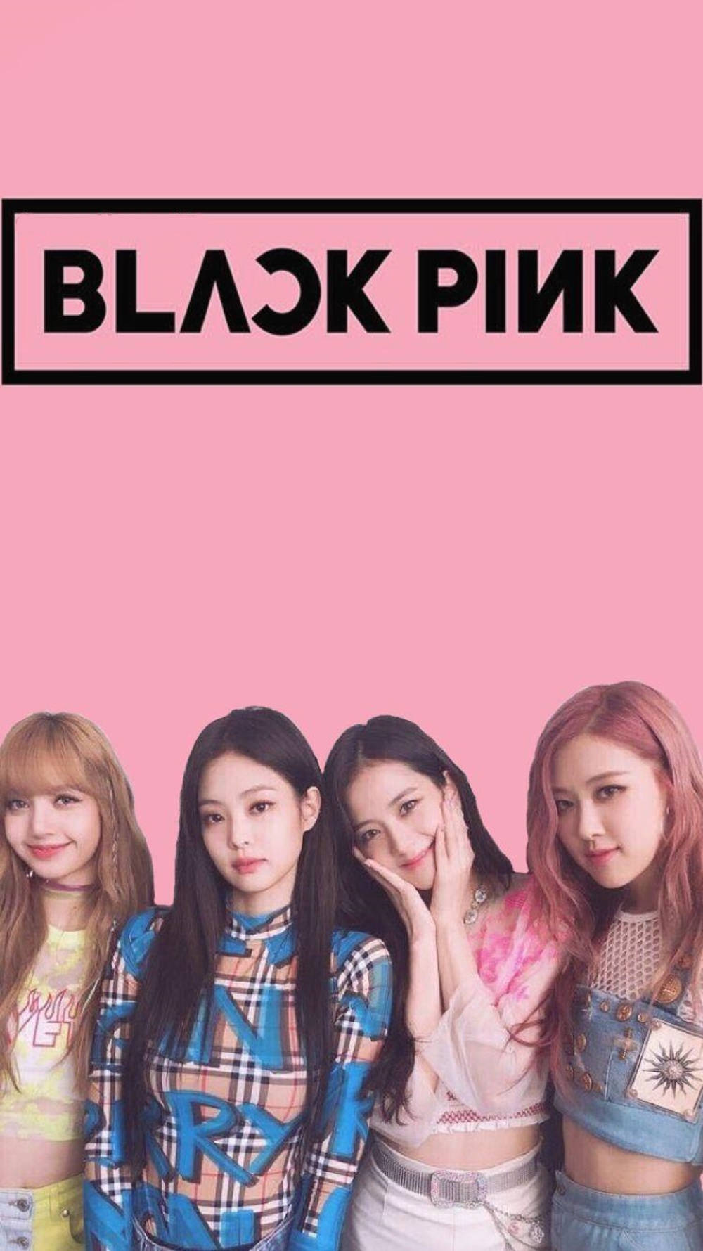 Blackpink ภาพหมู่สุดน่ารัก วอลเปเปอร์