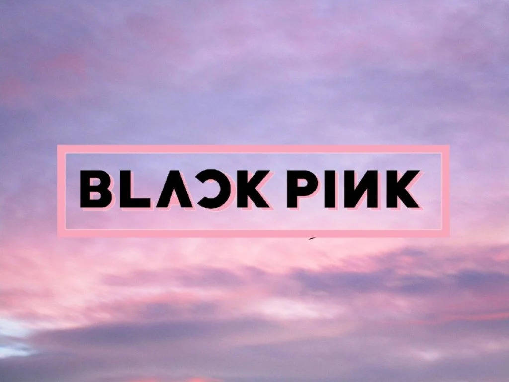 โลโก้ Blackpink ท้องฟ้าสีพาสเทล วอลเปเปอร์
