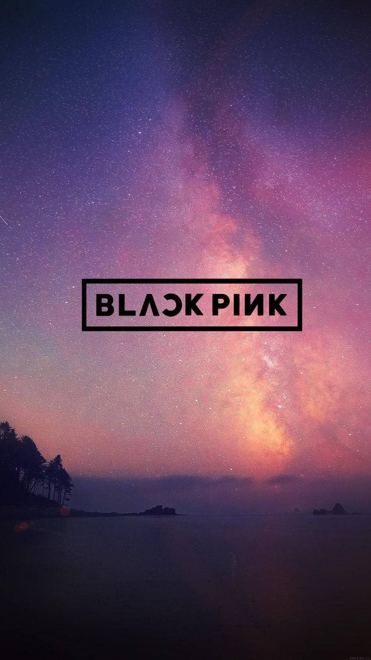 โลโก้แห่งอนาคตของเซนเซชั่นป๊อปเกาหลี Blackpink วอลเปเปอร์
