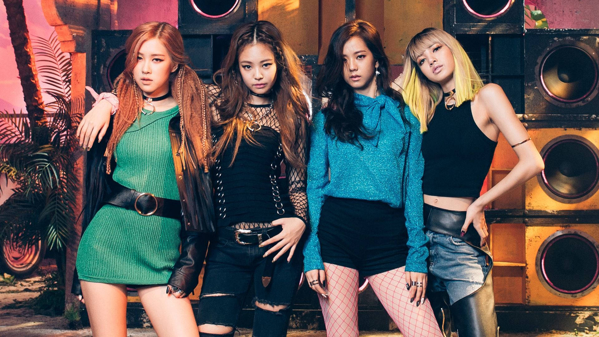 Blackpink สั่นสะเทือนโลกด้วย Boombayah วอลเปเปอร์