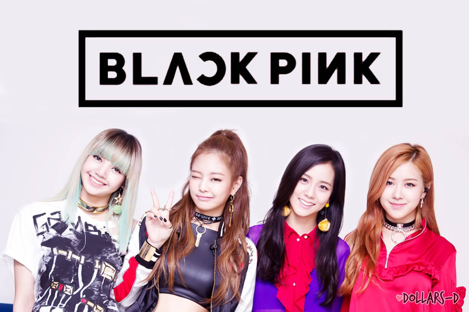 สมาชิกทั้งสี่ของวงเคป็อป Blackpink จีซู, เจนนี่, โรเซ่ และลิซ่า ดูเก๋และมั่นใจ วอลเปเปอร์