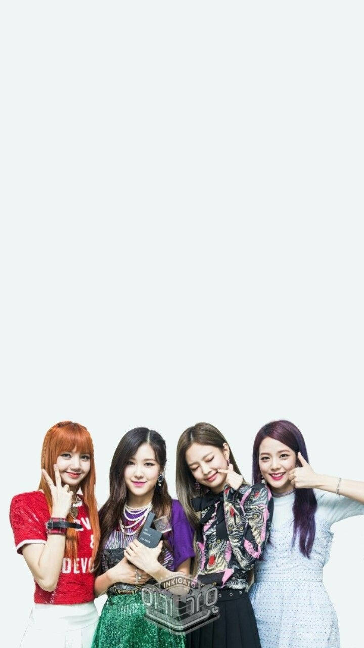 สมาชิก Blackpink พื้นที่ว่างสีขาว วอลเปเปอร์