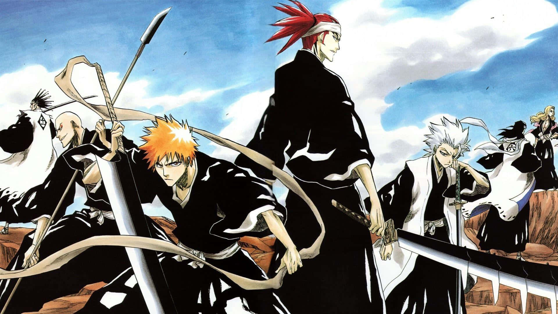 Bleach ฉากต่อสู้ PC วอลเปเปอร์