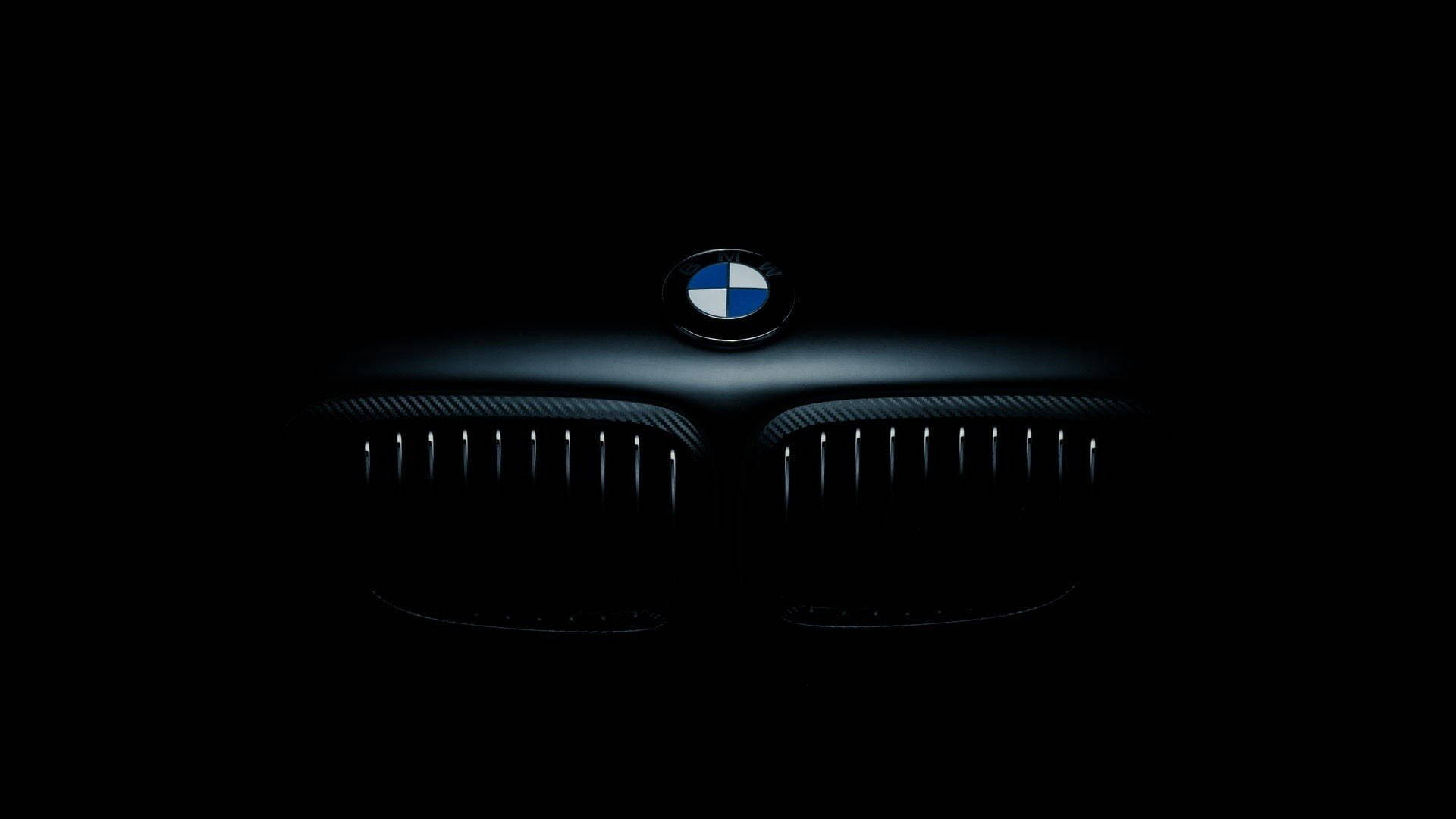 ไฟหน้ารถ BMW มืดบนแล็ปท็อป วอลเปเปอร์