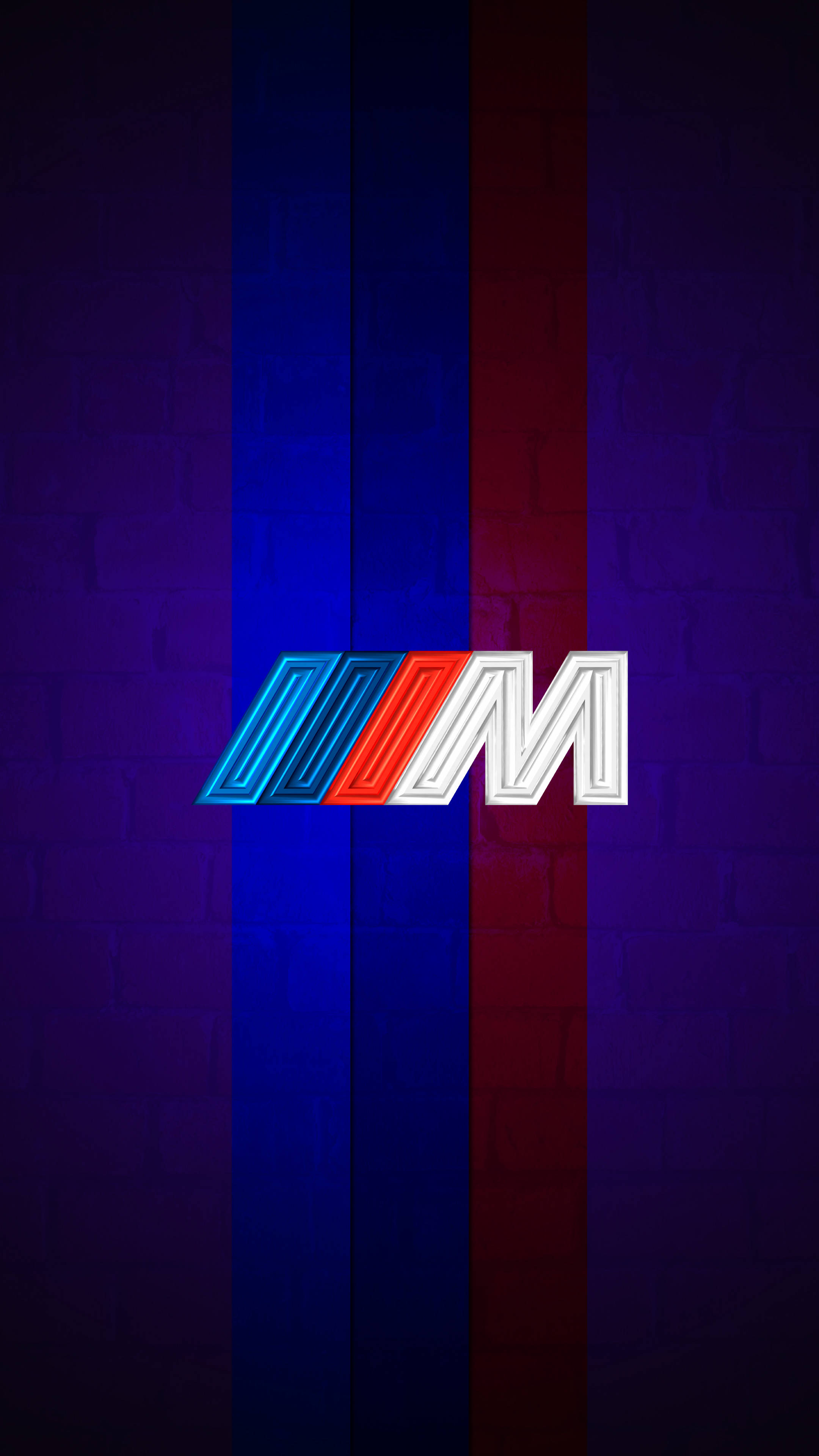 紫色条纹BMW M标志 วอลเปเปอร์