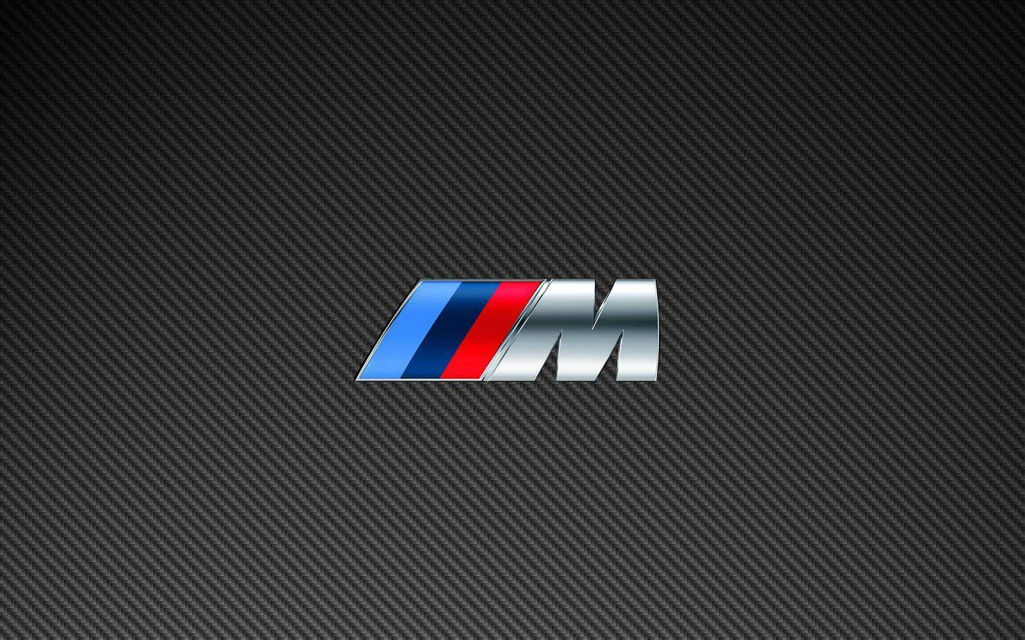 ลายสีเทาโลโก้ BMW M วอลเปเปอร์