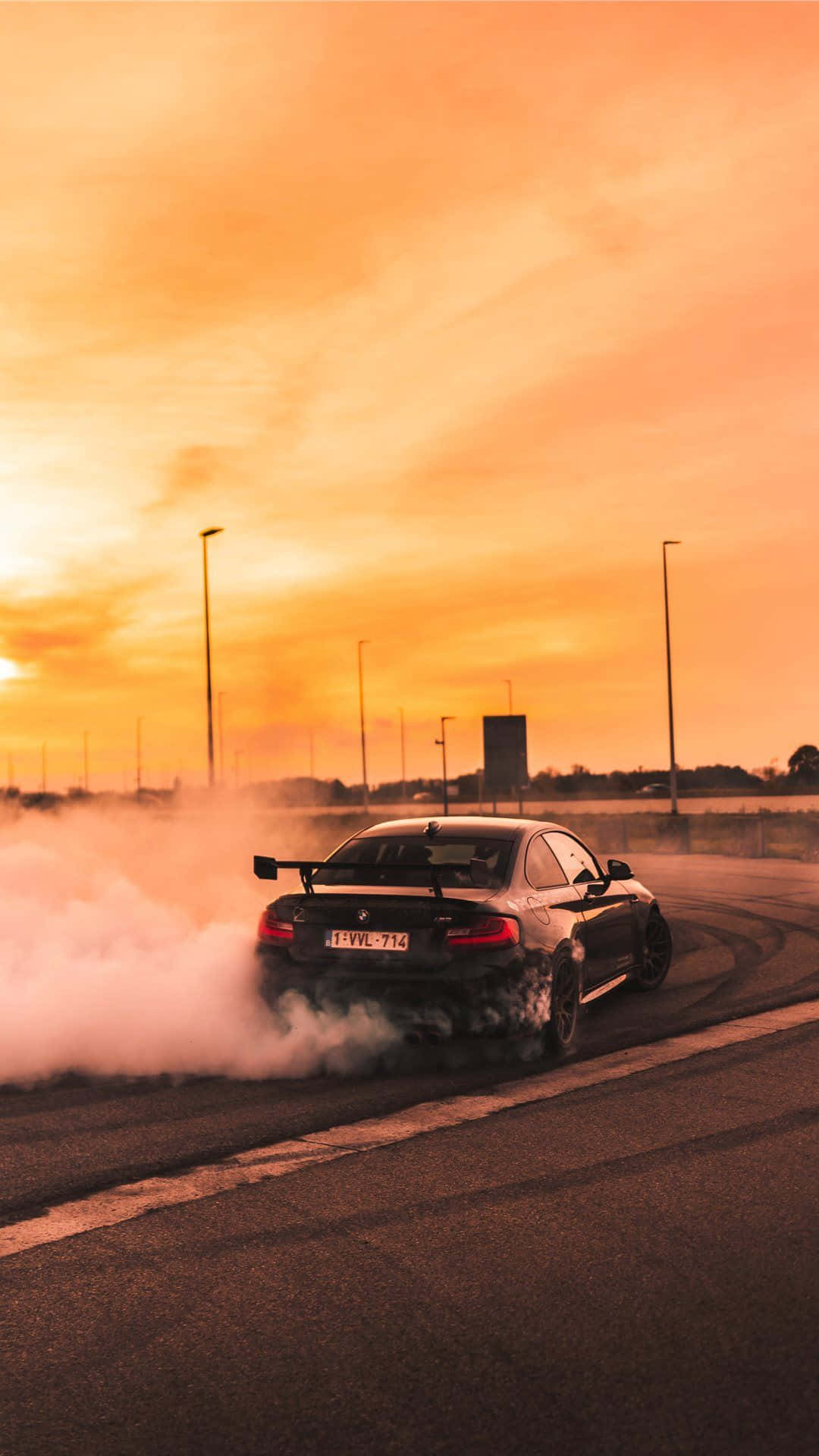 BMW M5 ดริฟท์คาร์สวยงาม วอลเปเปอร์