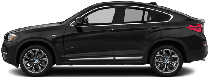 BMW X6 สีดำ ด้านข้าง วอลเปเปอร์