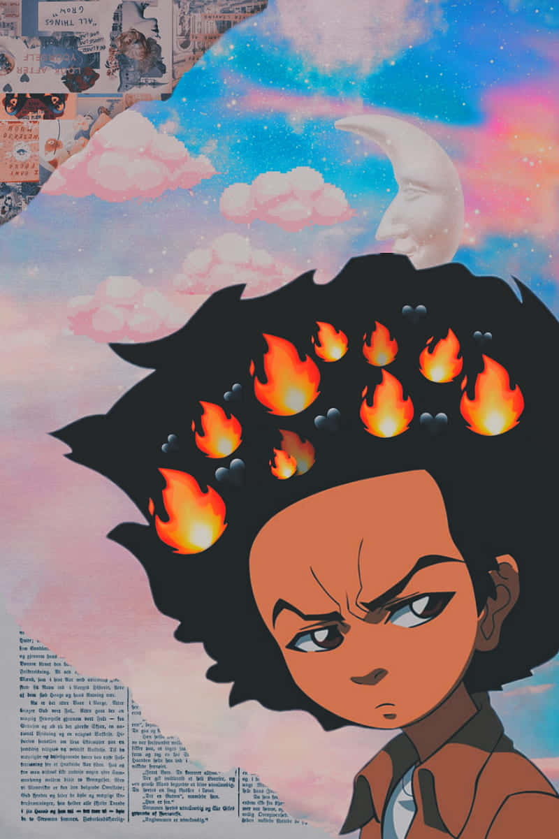 ภาพโปรไฟล์แฟนอาร์ต Boondocks วอลเปเปอร์