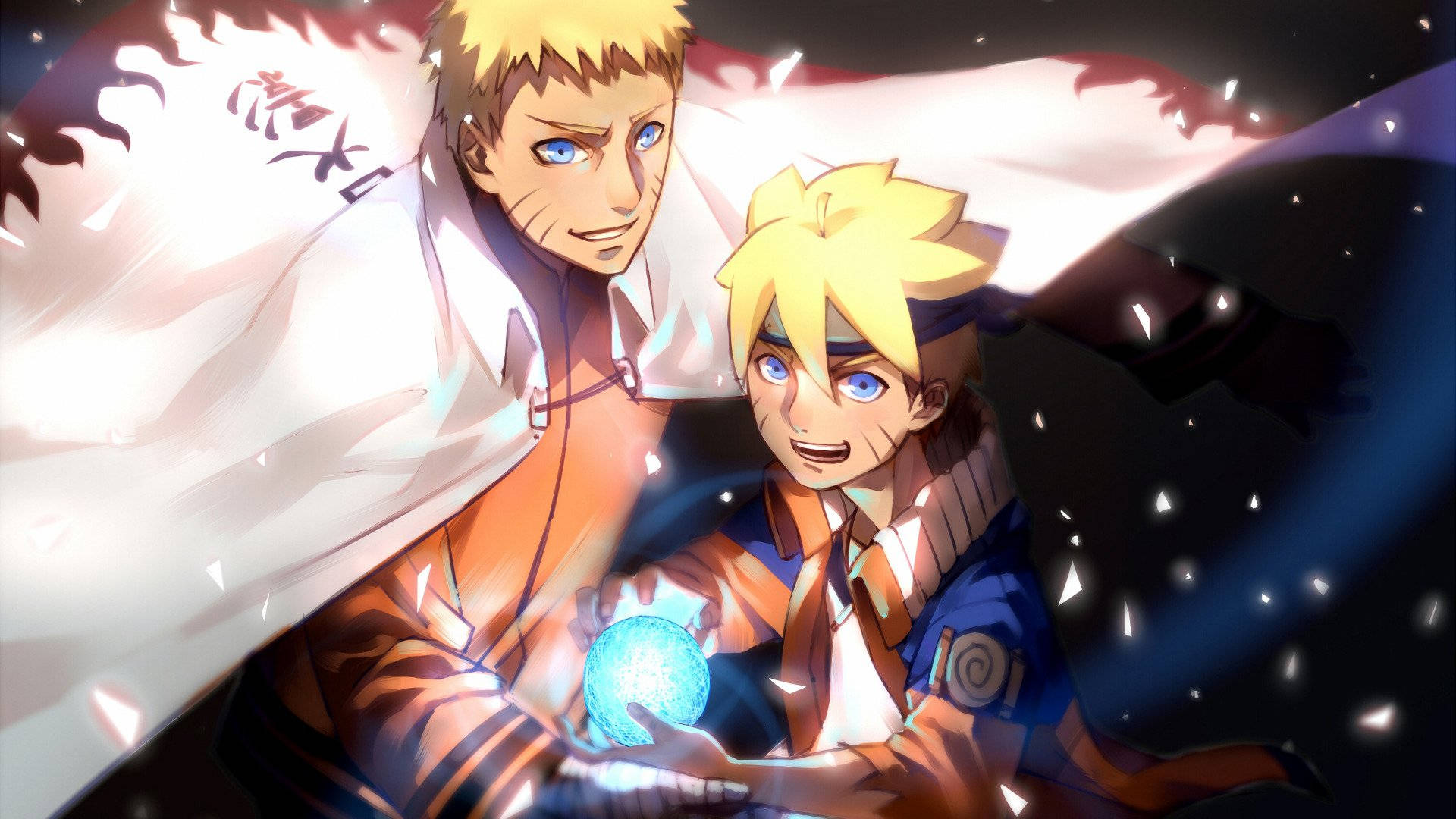 Boruto และ Naruto iPad วอลเปเปอร์