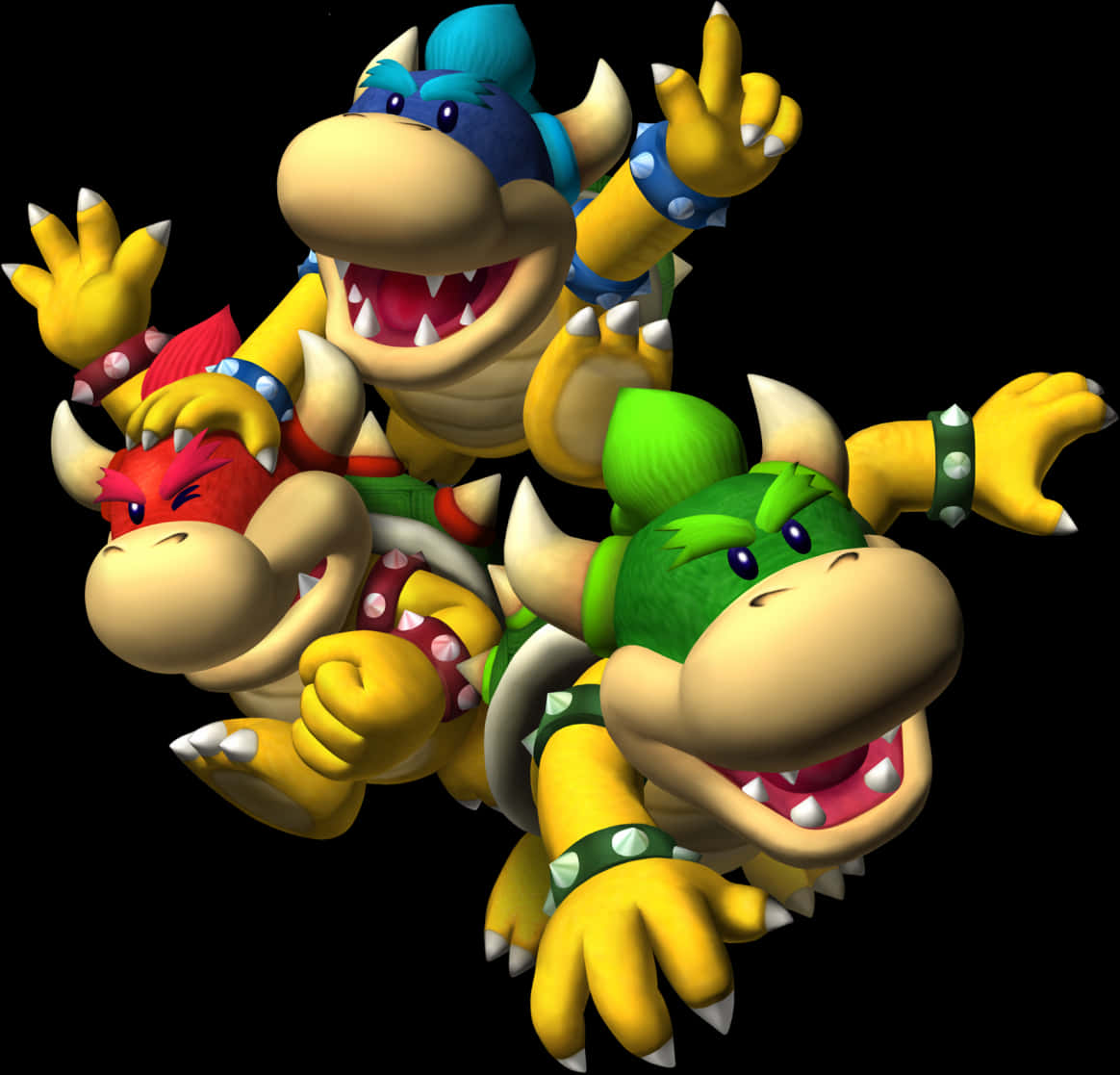 Bowser และเหล่าKoopalings ตัวละครแอนิเมชัน วอลเปเปอร์