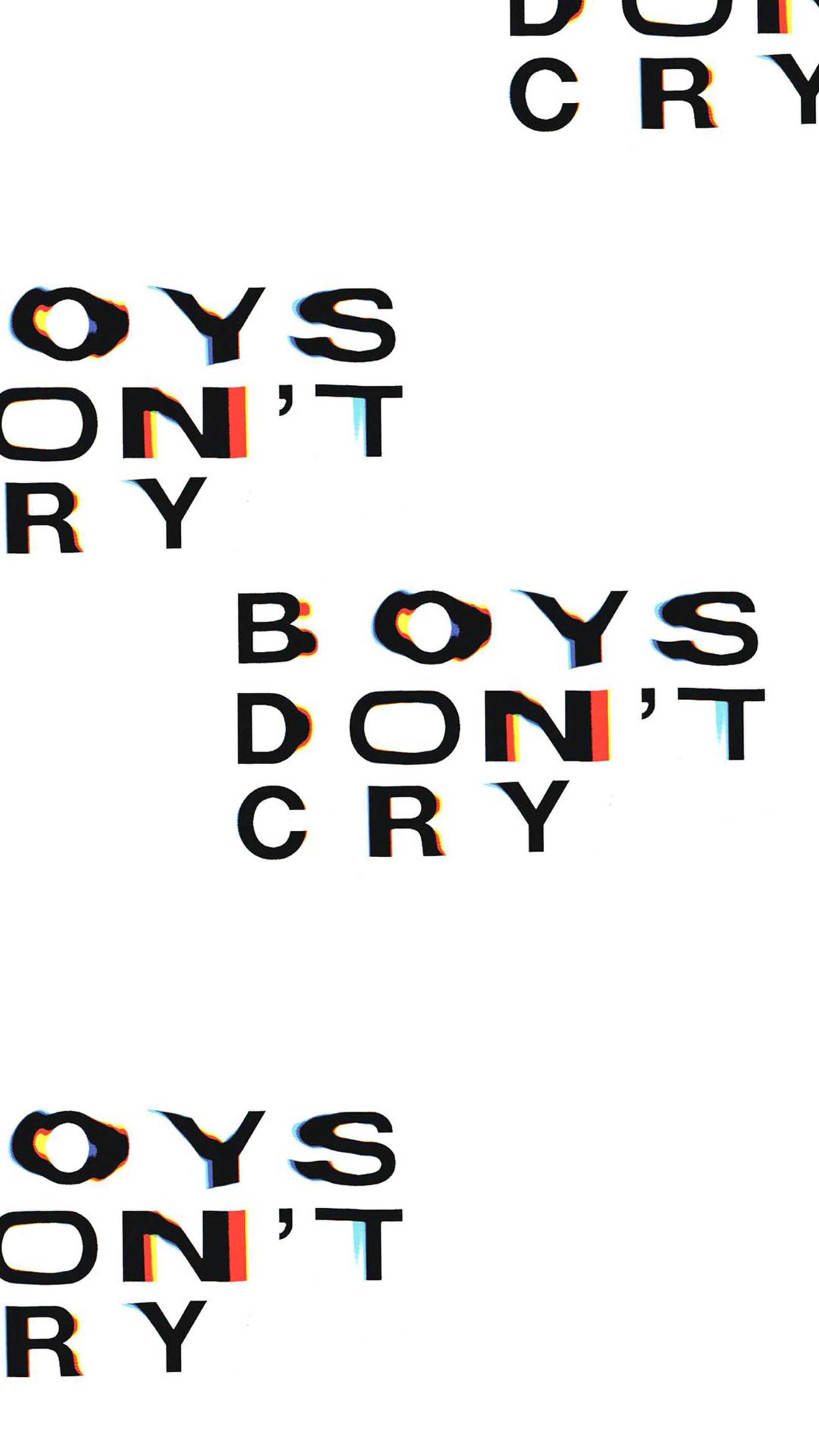 Boys Don’t Cry สไตล์อาร์ต วอลเปเปอร์