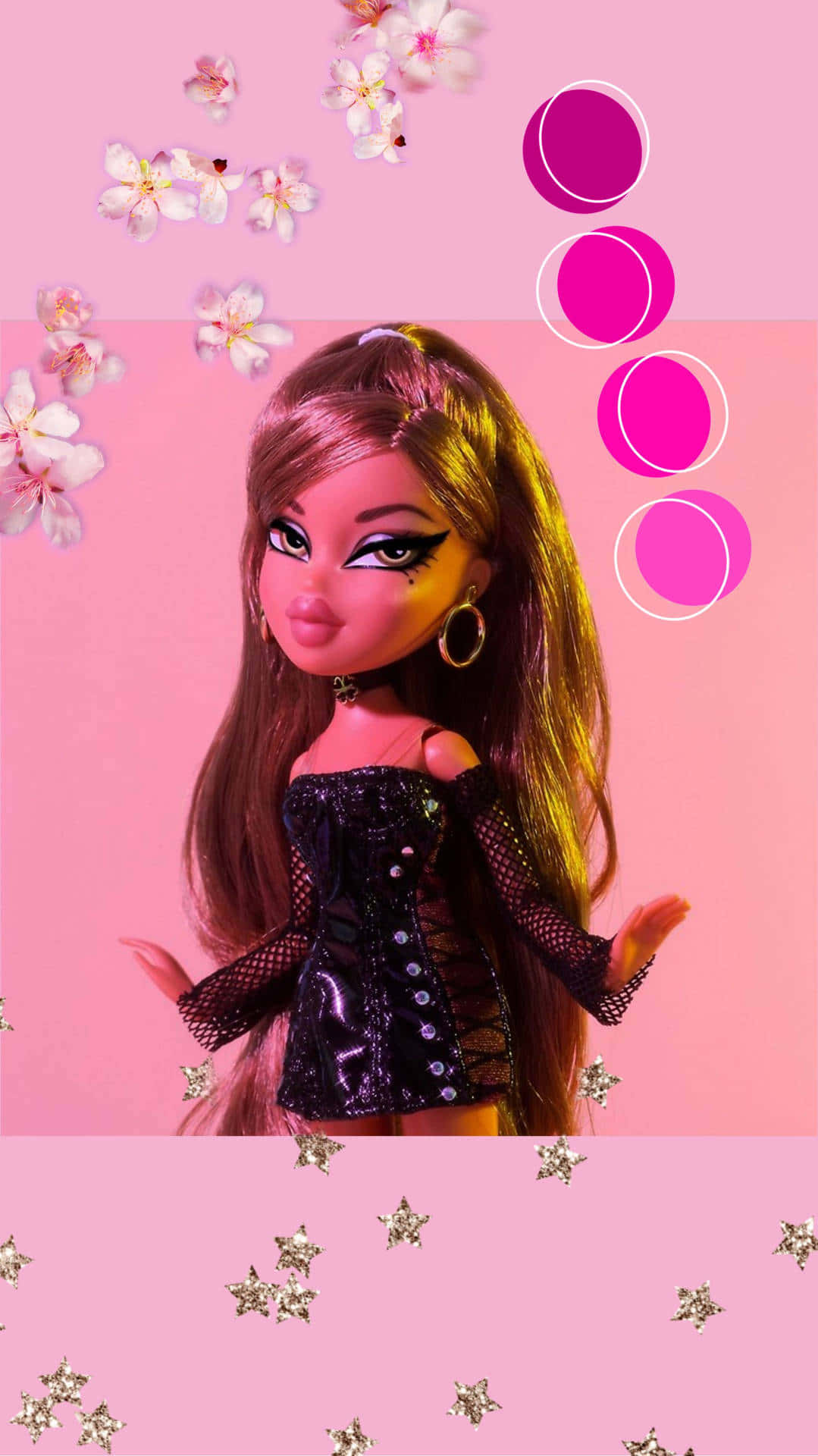 เพลิดเพลินกับความสวยงามหลากสีของตุ๊กตา Bratz วอลเปเปอร์