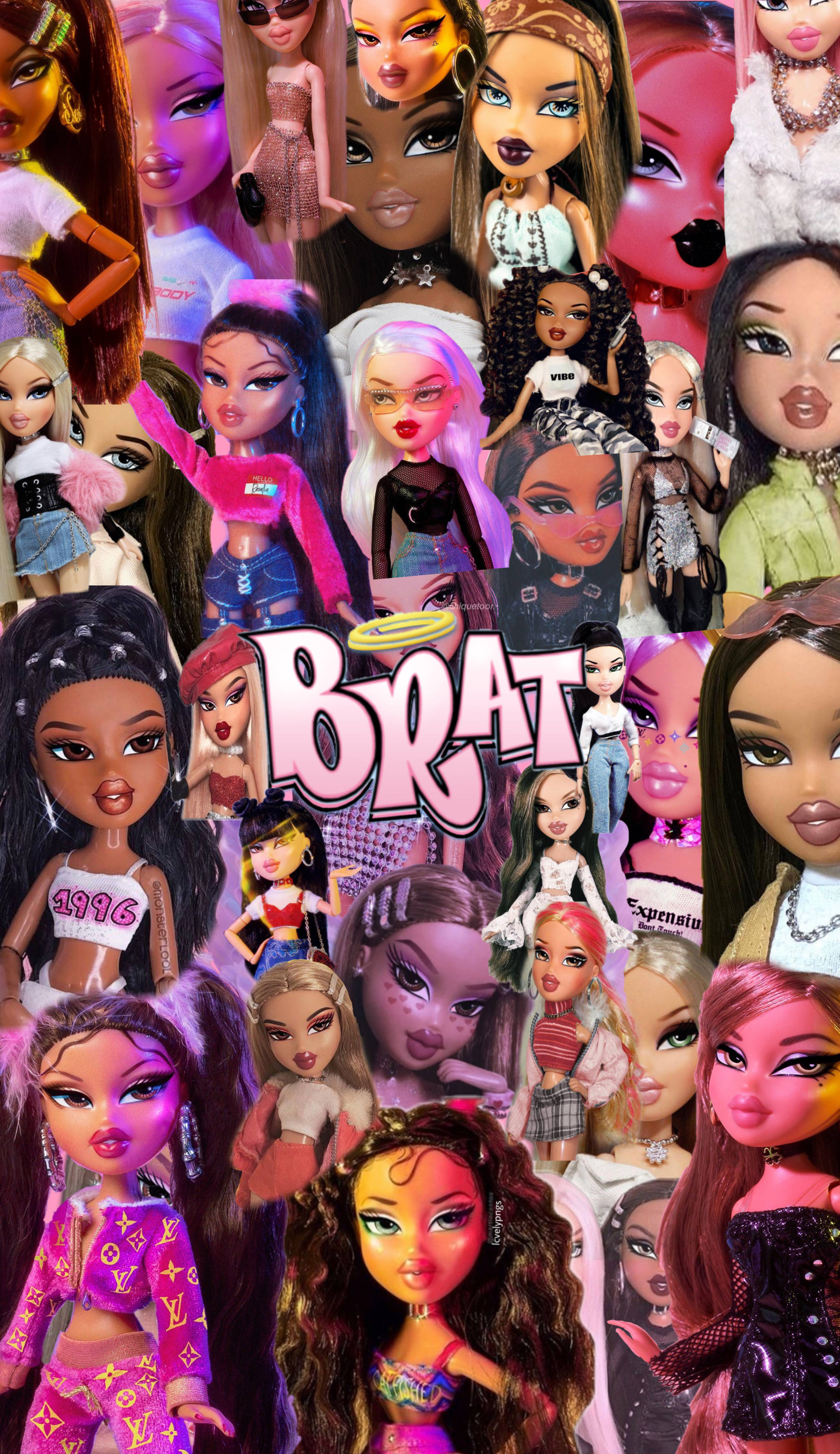 แฟชั่นตุ๊กตา Bratz สไตล์สวยเก๋ วอลเปเปอร์