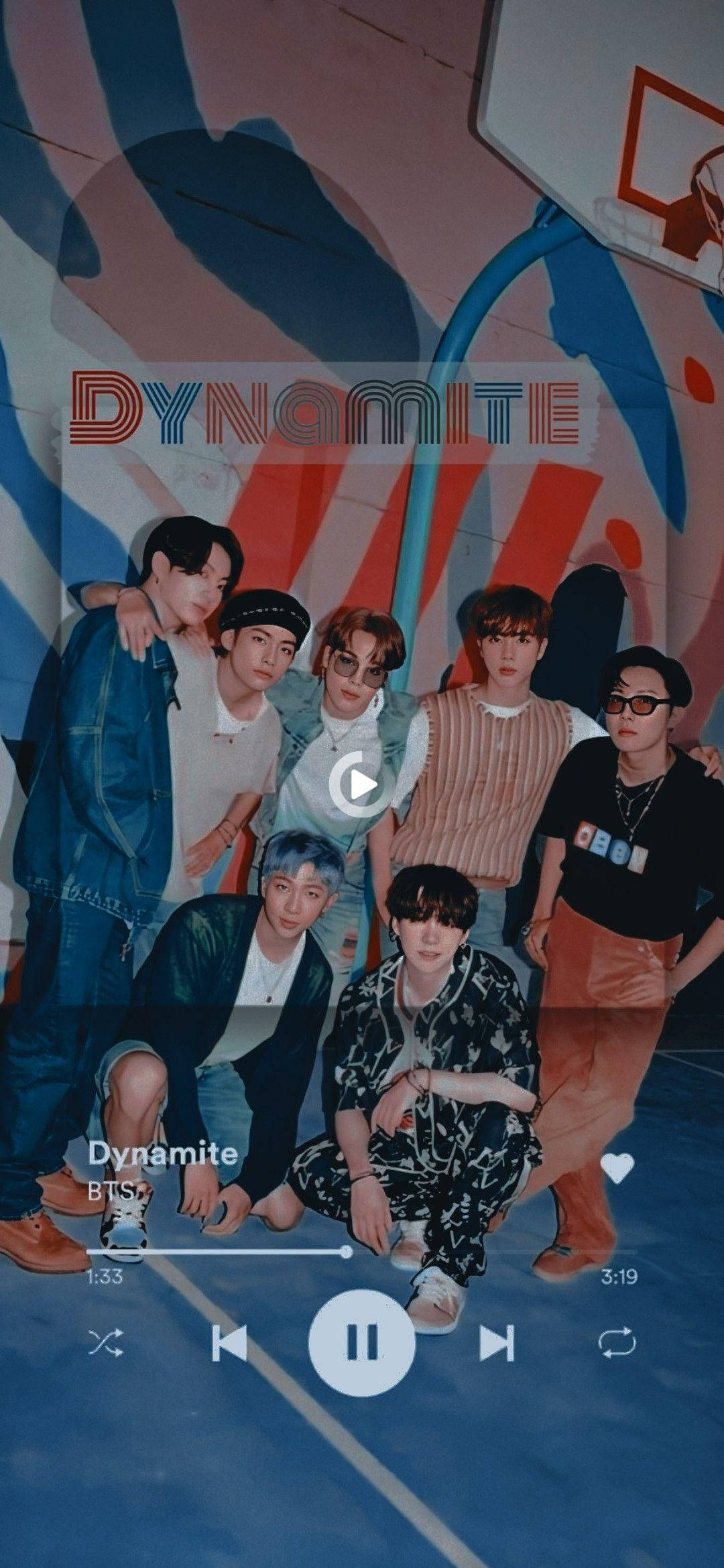 BTS 2021 เล่น Dynamite วอลเปเปอร์