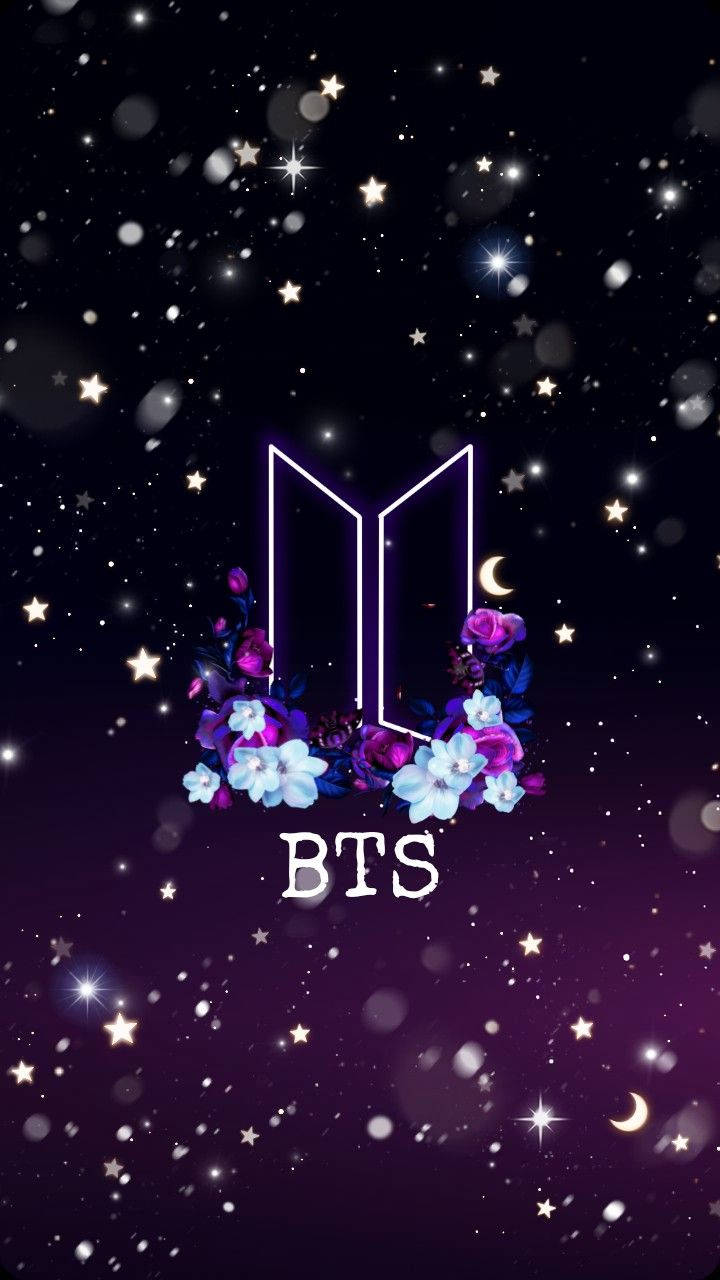 แฟนอาร์ตโลโก้ BTS วอลเปเปอร์