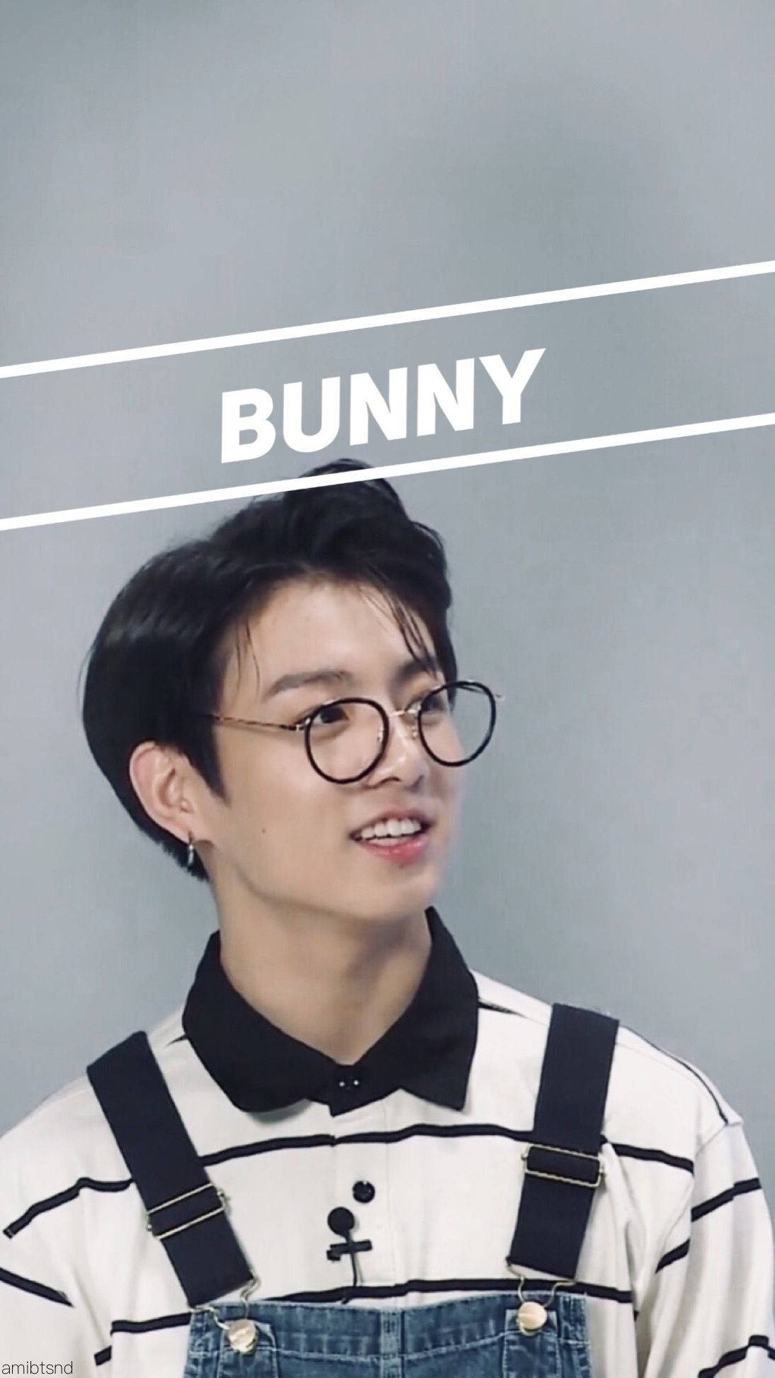 น่ารัก BTS จองกุก กระต่าย วอลเปเปอร์