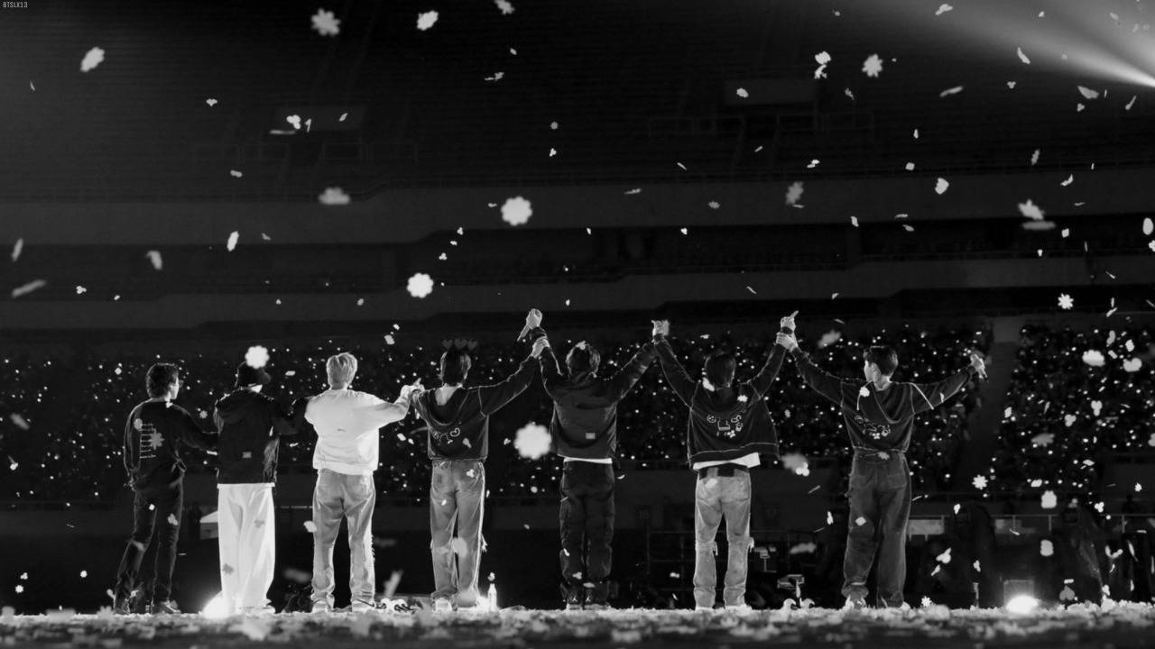 วอลเปเปอร์เดสก์ท็อปคอนเสิร์ต BTS วอลเปเปอร์
