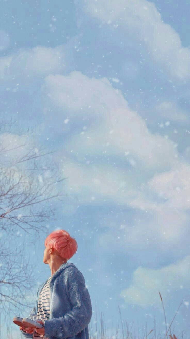 จีมิน BTS ถือหัวใจสวย aesthetic วอลเปเปอร์