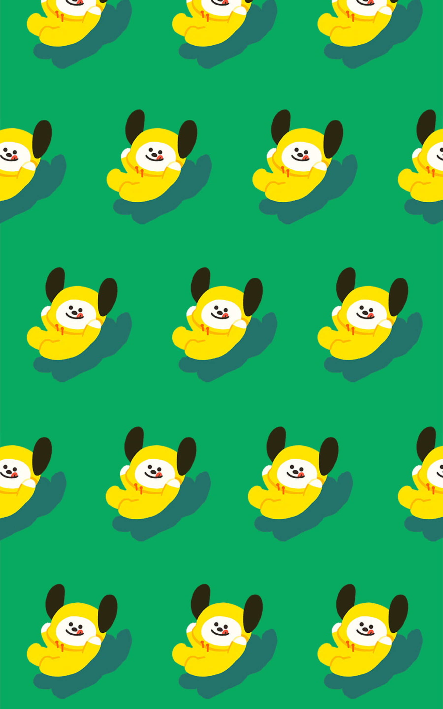 ลาย BTS BT21 Chimmy วอลเปเปอร์