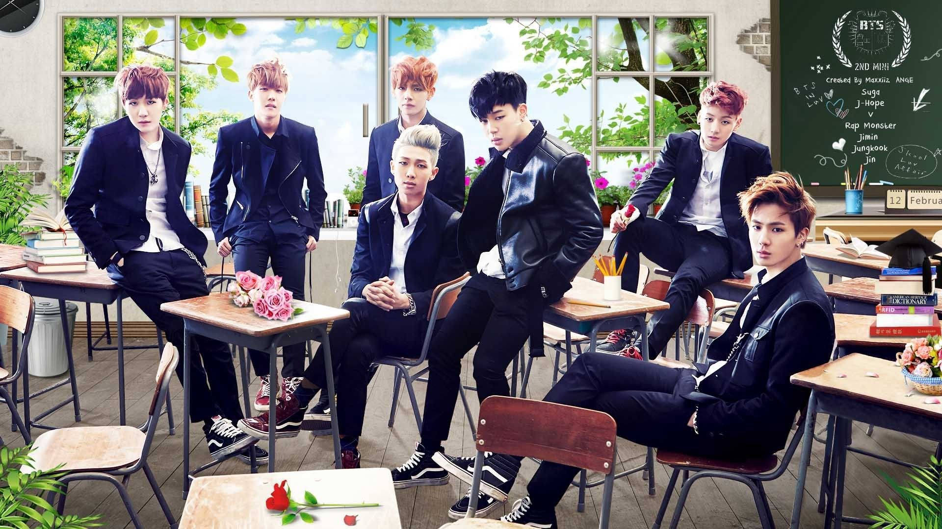 BTS - ความชื่นชมที่เพิ่มขึ้นสำหรับบอยแบนด์ที่ดีที่สุด วอลเปเปอร์