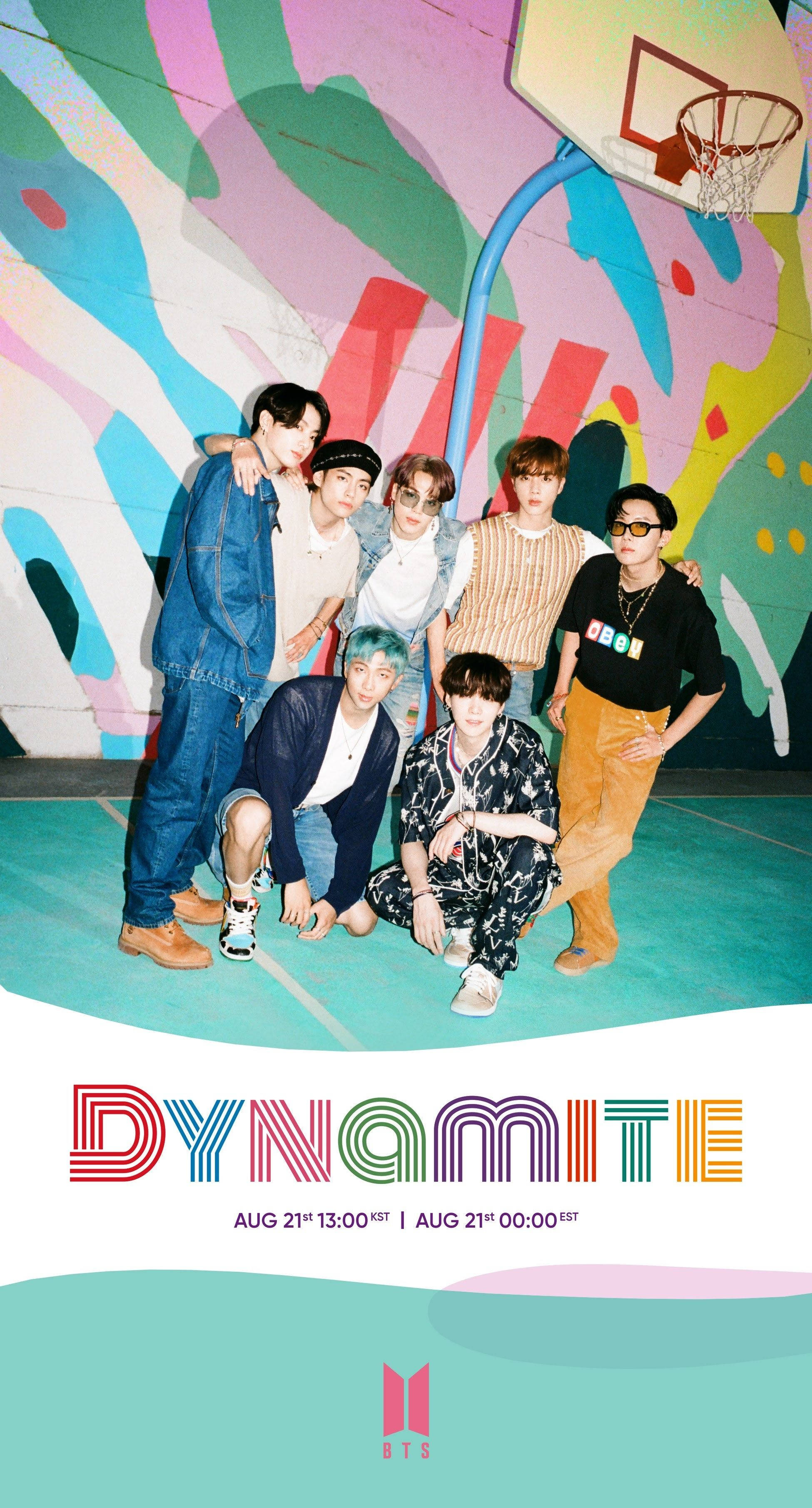 วันวางจำหน่ายอย่างเป็นทางการของ BTS Dynamite วอลเปเปอร์
